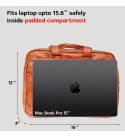 Stylcozy Prime Laptop Bags for Men Office Use | Upto 15.6 inch | Expandable Bottom | PU Leather | Briefcase | Professional Office Bag for Man & Women - Brown Stylcozy Prime Laptop Bags for Men Office Use | Upto 15.6 inch | Expandable Bottom | PU Leather | Briefcase | Professional Office Bag for Man & Women - Brown
