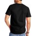 Stylcozy Men's T-Shirts Regular Fit Cotton Black