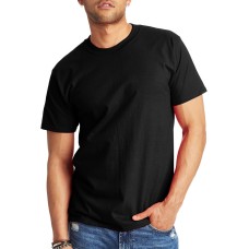 Stylcozy Men's T-Shirts Regular Fit Cotton Black