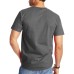 Stylcozy Men's T-Shirts Regular Fit Cotton Dark Grey