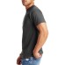 Stylcozy Men's T-Shirts Regular Fit Cotton Dark Grey