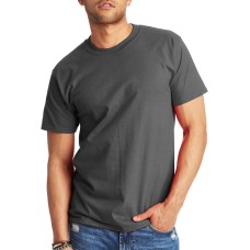 Stylcozy Men's T-Shirts Regular Fit Cotton Dark Grey