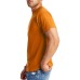 Stylcozy Men's T-Shirts Regular Fit Cotton Mustard