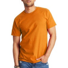 Stylcozy Men's T-Shirts Regular Fit Cotton Mustard