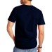 Stylcozy Men's T-Shirts Regular Fit Cotton Navy Blue