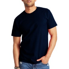 Stylcozy Men's T-Shirts Regular Fit Cotton Navy Blue