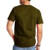 Stylcozy Men's T-Shirts Regular Fit Cotton Olive