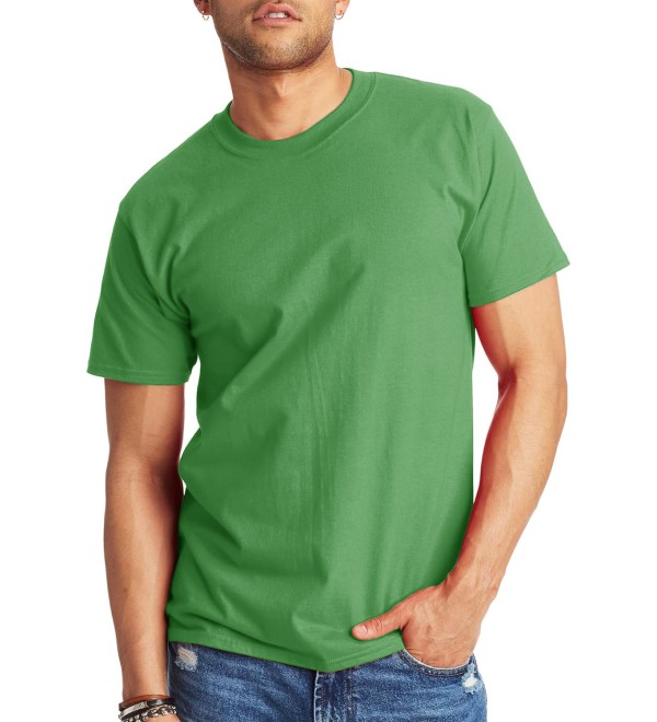 Stylcozy Men's T-Shirts Regular Fit Cotton Pista