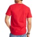 Stylcozy Men's T-Shirts Regular Fit Cotton Red