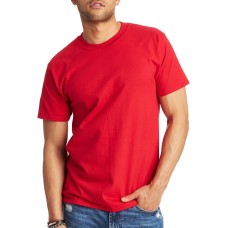 Stylcozy Men's T-Shirts Regular Fit Cotton Red