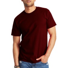 Stylcozy Men's T-Shirts Regular Fit Cotton Wine