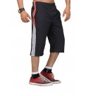 Stylcozy Men's Regular Fit Cotton Three Fourth Capri Dark Grey (SCMC11)
