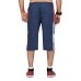 Stylcozy Men's Regular Fit Cotton Three Fourth Capri Denim Blue