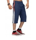 Stylcozy Men's Regular Fit Cotton Three Fourth Capri Denim Blue (SCMC14)