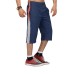 Stylcozy Men's Regular Fit Cotton Three Fourth Capri Denim Blue