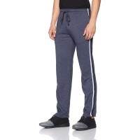 Stylcozy Men Cotton Solid Regular Lounge Track Pants, Lower, Pyjamas Pack of 1 (SCLM3_Denim Blue) Stylcozy Men Cotton ...