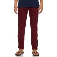 Stylcozy Men Cotton Solid Regular Lounge Track Pants, Lower, Pyjamas Pack of 1 (SCLM4_Maroon) Stylcozy Men Cotton ...