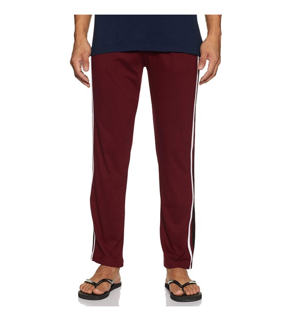 Stylcozy Premium Men's Maroon Cotton Track Pants