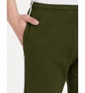 Stylcozy Men's Regular Fit Shorts Olive Color with Back Pocket (SCMS13)