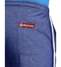 Stylcozy Men's Regular Fit Shorts Denim Blue Color with Back Pocket (SCMS14)